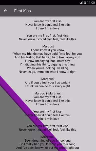 Marcus & Martinus - First Kiss Lyrics 