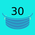 30 Washes Reusable Mask Tracke