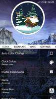 Christmas Analog Clock Widget screenshot 1