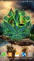 Analog Rasta Weed Clock Widget screenshot 2