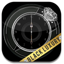 APK Black Luxury Diamond Clock