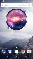 3D Galaxy Analog Clock screenshot 2