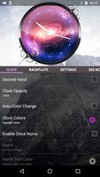 3D Galaxy Analog Clock screenshot 3