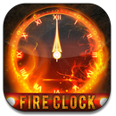 Fire Clock Analog Widget APK