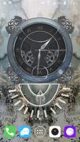 Luxury Analog Clock Affiche