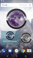 3D BEST Moon Clock Widget screenshot 3