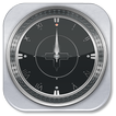 Silver Analog Clock