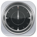 Silver Analog Clock APK