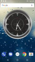Silver Analog Clock screenshot 1