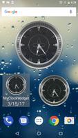 Silver Analog Clock screenshot 2