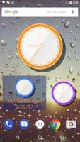 Simple Analog Clock Widget capture d'écran 2