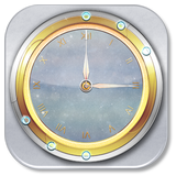 Sparkling Clock Widget icon