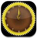 Sunflower Clock Widget icon