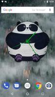 Panda Cute Clock Widget poster