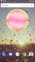 Rose Gold Clock Widget screenshot 1