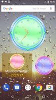 Rose Gold Clock Widget screenshot 2