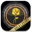 GOLD Rose Theme for Clock