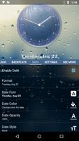 Rain Drops Theme Clock screenshot 3