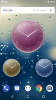 Rain Drops Theme Clock screenshot 2