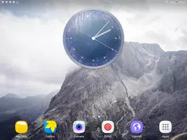 Rain Drops Theme Clock اسکرین شاٹ 7