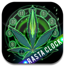 Rasta Weed Clock Widget APK