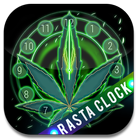 Rasta Weed Clock Widget icon