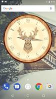 Retro Analog Clock poster