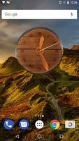 3D Wood Clock Widget for Android screenshot 3