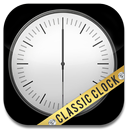 White Classic Clock Widget APK