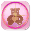 3D Teddy Bear Clock Live