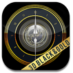 3D Black and Gold Clock