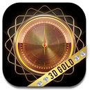APK 3D Golden Clock Widget