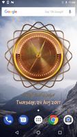3D Golden Clock Widget screenshot 3