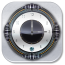 3D Luxury Silver Clock APK
