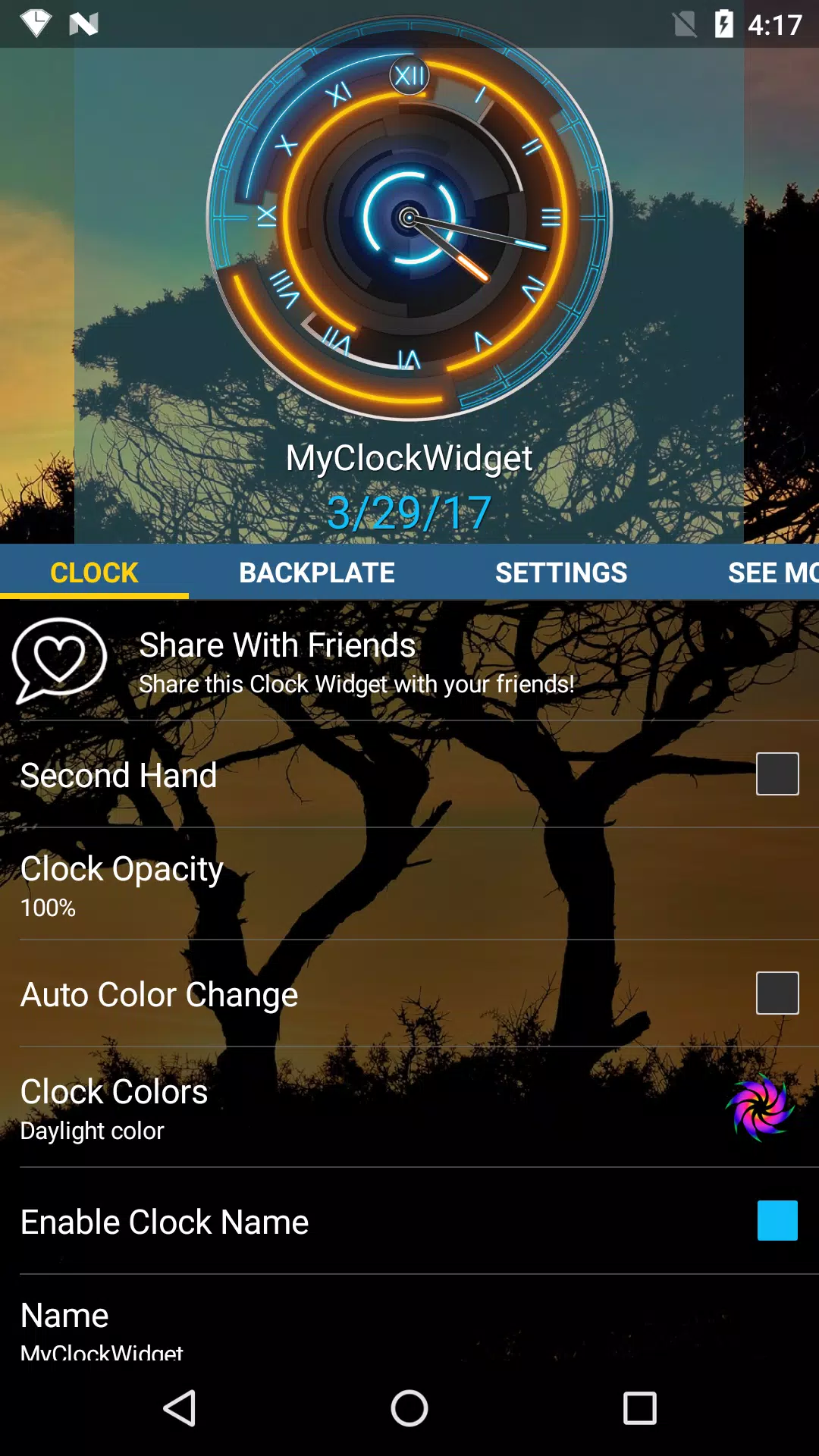 Download blue dragon laser clock 2.40 APK For Android