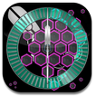 3D Tech Clock Widget
