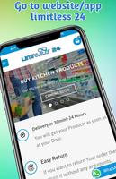 Limitless 24 - Buy Unlimited stuffs plakat