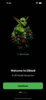 Obloid - AI 3D Model Generator постер