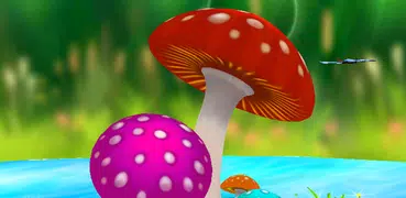 Mushrooms 3D Live Wallpaper