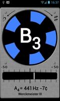 LinoStrobe Pro chromatic tuner الملصق