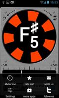 LinoStrobe Pro chromatic tuner تصوير الشاشة 1