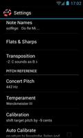 LinoStrobe Pro chromatic tuner تصوير الشاشة 2