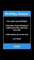 Magic Trick - Birthday Guesser poster