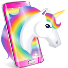 Kawaii Unicorn wallpapers 🦄 Cute background icon