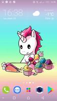 Kawaii Unicorn wallpapers 🦄 Cute background تصوير الشاشة 2