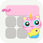 Hungry Cat - line way connect puzzle game icon