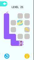 Hungry Cat - line way connect puzzle game screenshot 2