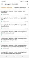 LineageOs Android capture d'écran 3