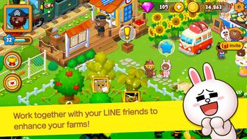 LINE BROWN FARM اسکرین شاٹ 1