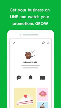 LINE Official Account 海报